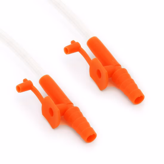 Cathéter d'aspiration médical jetable en PVC de type Y